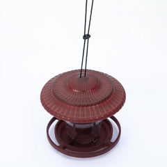 Hanging Bird Feeder Tray Outdoor Bird Perch Wild Bird Feeder