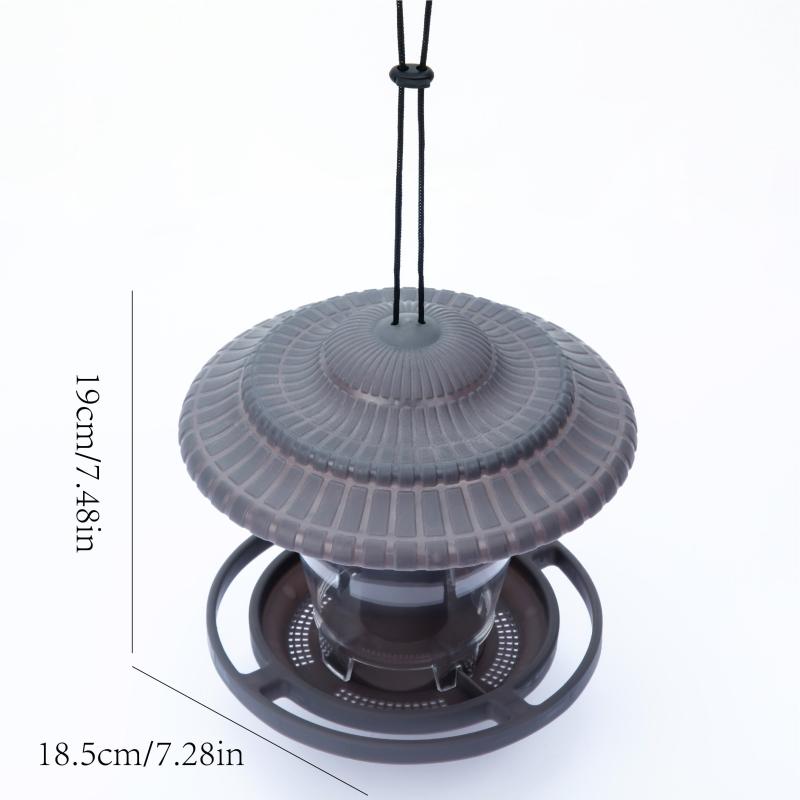 Hanging Bird Feeder Tray Outdoor Bird Perch Wild Bird Feeder