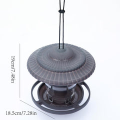 Hanging Bird Feeder Tray Outdoor Bird Perch Wild Bird Feeder