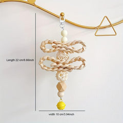 Natural Grass Parrot Toy for Chewing Biting Hanging Climbing