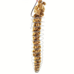 Stainless Steel Bird Feeder for Parakeets and Parrots