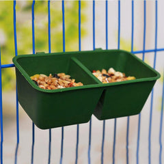 Bird Feed Box For Wire Cage Rabbit Cage Bird Utensils