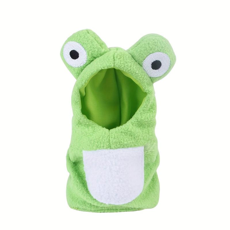 Funny Frog Pet Costume for Birds Creative Cosplay Outfit