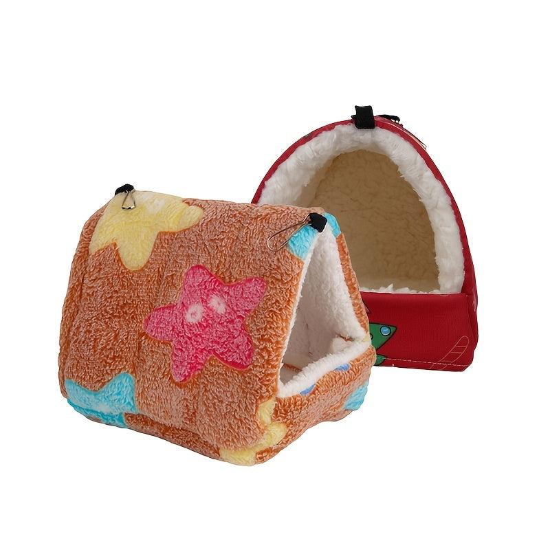 Cozy Bird Nest Hammock for Parrots and Parakeets Soft Sleeping Bed