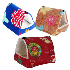 Cozy Bird Nest Hammock for Parrots and Parakeets Soft Sleeping Bed