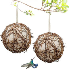 Natural Rattan Chewing Toys For Parrots