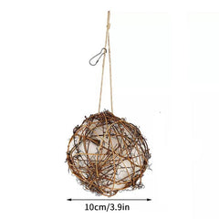 Natural Rattan Chewing Toys For Parrots