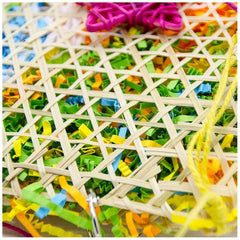 Interactive Parrot Chew Toys for Foraging and Shredding