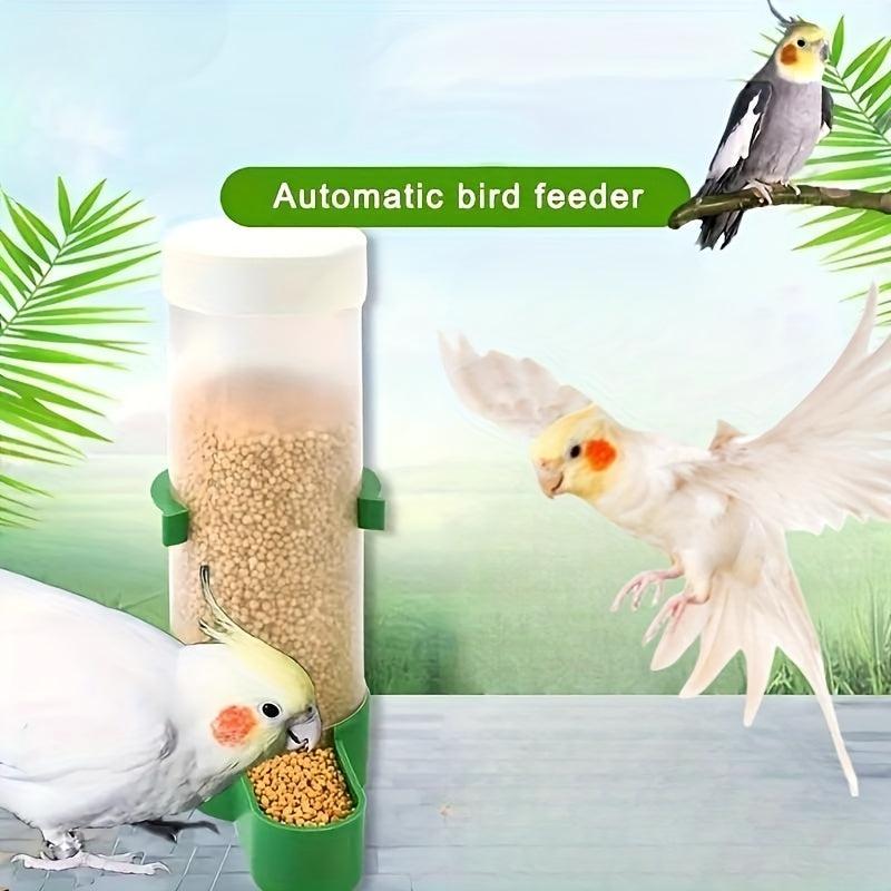 3pc Transparent Bird Feeder for Parrots and Birds