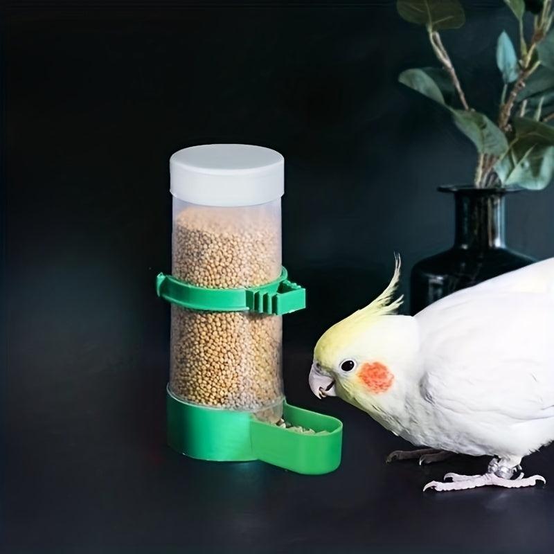 3pc Transparent Bird Feeder for Parrots and Birds