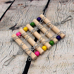 Birds Toy Pet Bird Parakeet Budgie Cockatiel Cage Hut Nest Hammock Swing Toy