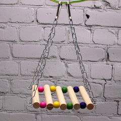 Birds Toy Pet Bird Parakeet Budgie Cockatiel Cage Hut Nest Hammock Swing Toy