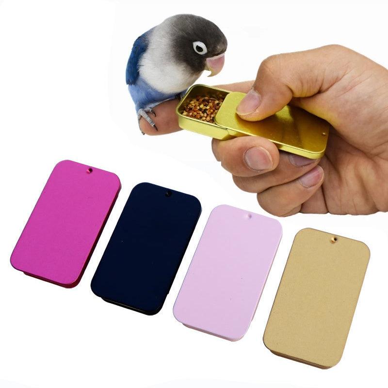 Colorful Pet Bird Feeder Box - Train Your Bird