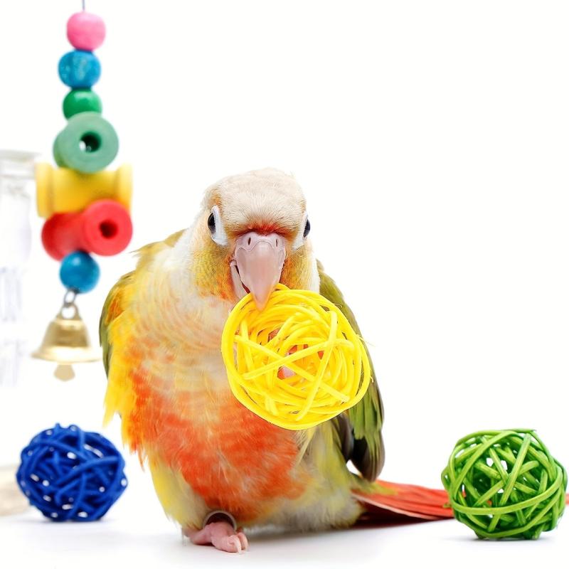 16pcs Interactive Bird Foraging Toys for Parakeets and Parrots