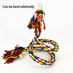 Parrot Toy Training Bird Swing Gnawing Climbing Rope