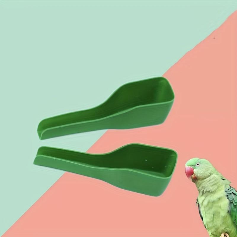 Durable Plastic Bird Feeder Spoon - Easy Bird Feeding