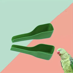 Durable Plastic Bird Feeder Spoon - Easy Bird Feeding
