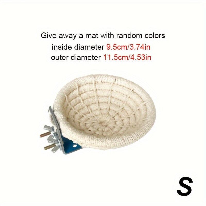 Natural Rope Bird Nest Cage for Canary Finch Budgie