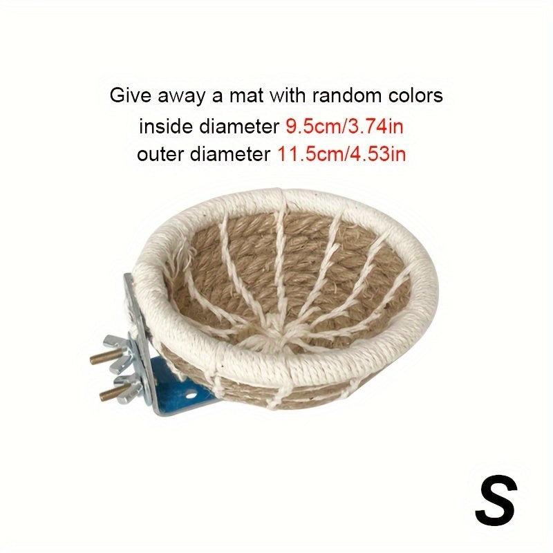 Natural Rope Bird Nest Cage for Canary Finch Budgie