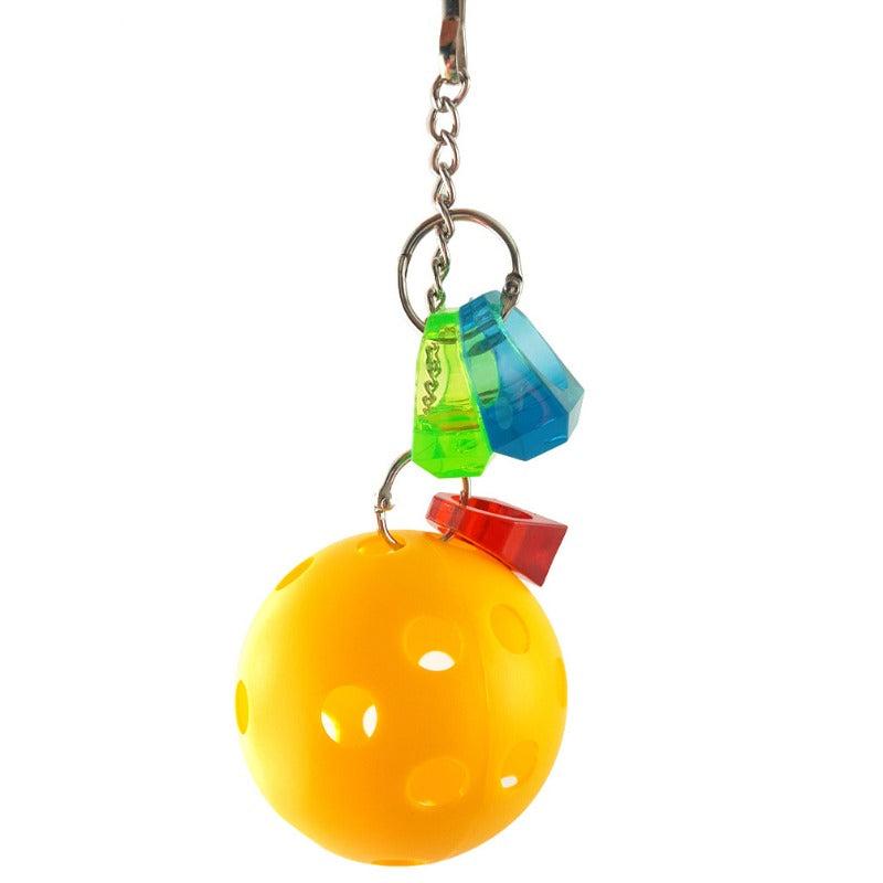 Plastic Ball Parrot Toy for Peony Phoenix, Birdcage Accessories