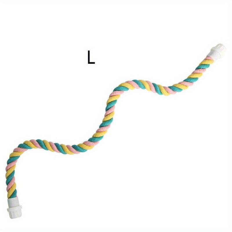Bird Rope Comfy Parrot Swing Bungee Toy Parrot Climbing Rope