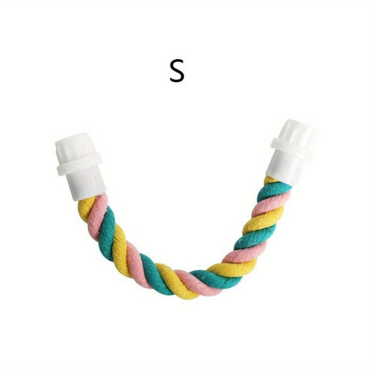 Bird Rope Comfy Parrot Swing Bungee Toy Parrot Climbing Rope