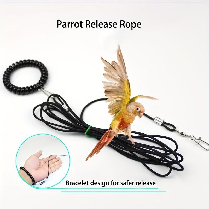 Ultra Light Bird Leash Harness Training Rope for Parrots and Birds