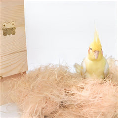 Natural Grass Bird Nest Mat Soft Bedding for Small Birds 30g/90g