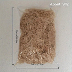 Natural Grass Bird Nest Mat Soft Bedding for Small Birds 30g/90g