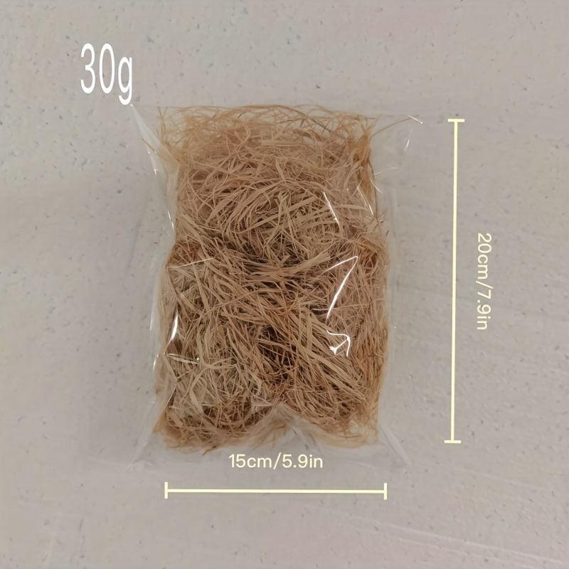 Natural Grass Bird Nest Mat Soft Bedding for Small Birds 30g/90g