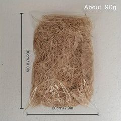 Natural Grass Bird Nest Mat Soft Bedding for Small Birds 30g/90g