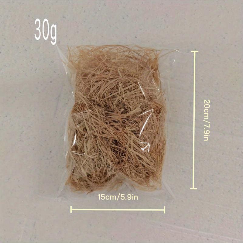Natural Grass Bird Nest Mat Soft Bedding for Small Birds 30g/90g