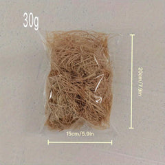 Natural Grass Bird Nest Mat Soft Bedding for Small Birds 30g/90g