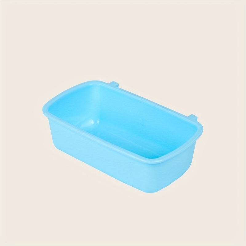 Rectangular Food Box For Small Pets and Birds with Hook