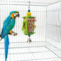 3pc Bird Parrot Shredder Toys Colorful Bird Chewing Toys