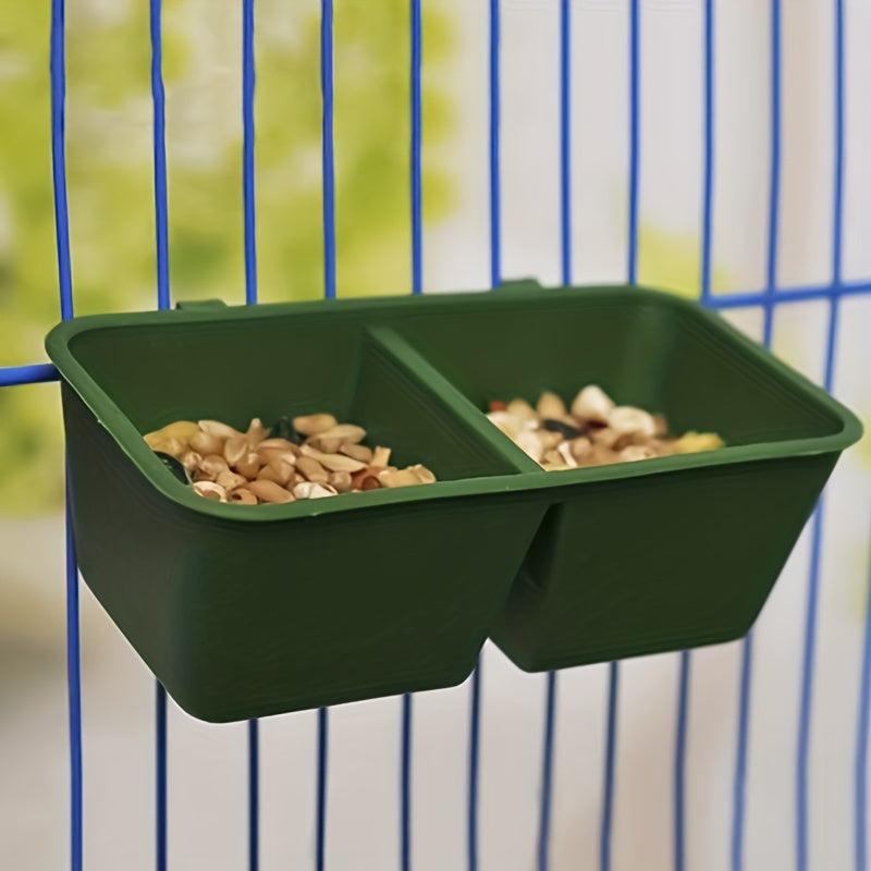 2pcs Bird Food Boxes Rabbit And Bird Trough Pet Bird Supplies