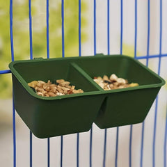 2pcs Bird Food Boxes Rabbit And Bird Trough Pet Bird Supplies