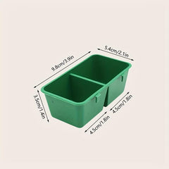 2pcs Bird Food Boxes Rabbit And Bird Trough Pet Bird Supplies