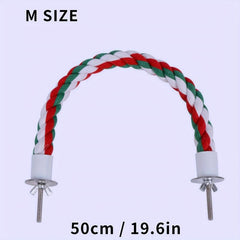 Parrot Standing Rope Spiral Climbing Ladder Bird Toy