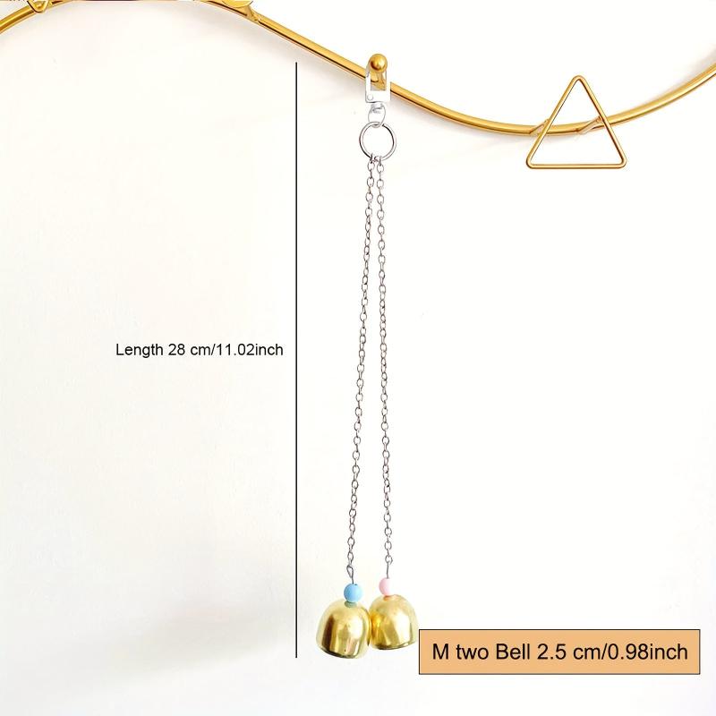 Interactive Hanging Bell Parrot Toy for Cage