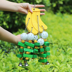 Parrot Wood Banana Building Block Toy