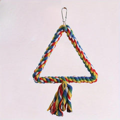 Colorful Bird Swing Rings Cage Accessories for Budgerigar