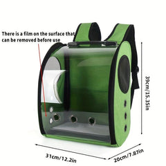 Outdoor Ready Bird Carrier Backpack Cage