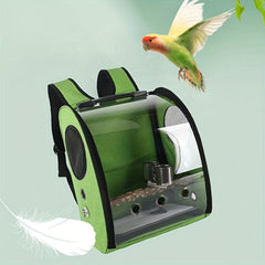 Outdoor Ready Bird Carrier Backpack Cage