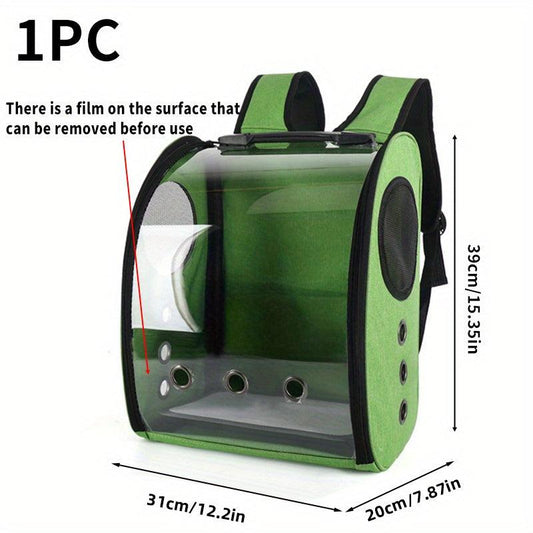 Outdoor Ready Bird Carrier Backpack Cage