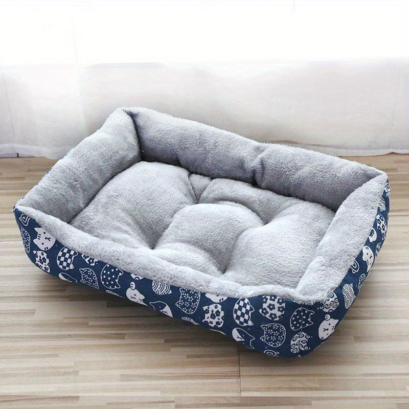 Warm Dog Bed Sofa Mats Winter Dog Nest Four Seasons Universal Dog Cushion