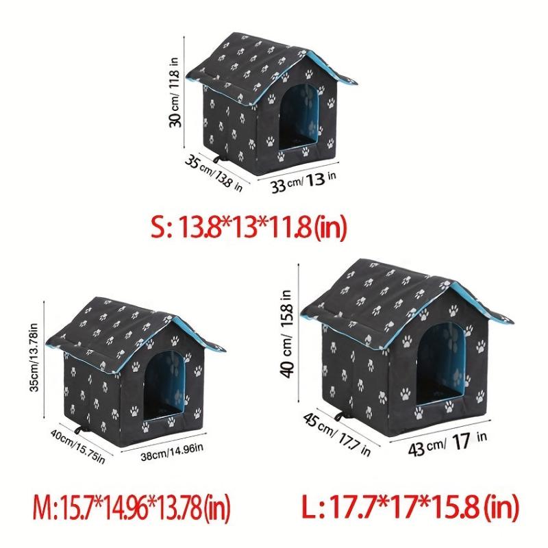 Waterproof Outdoor Pet Nest for Stray Cats & Dogs