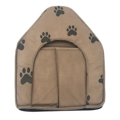 Portable Indoor Dog House Pet Shelter Dog Bed Removable Washable Dog Nest