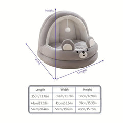Cozy Cat Nest All Season House with Removable Winter Bed