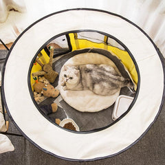 Foldable Pet Bed Tent for Cats and Puppies
